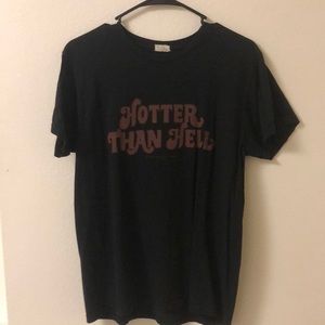 Brandy Melville Hotter Than Hell T-shirt